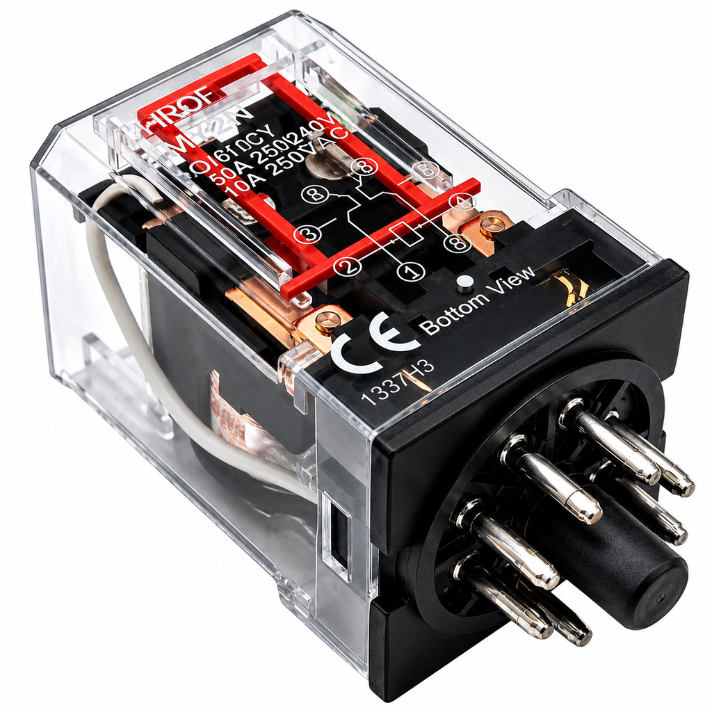 RELAY ENCAPSULADO 8 PINES 220V