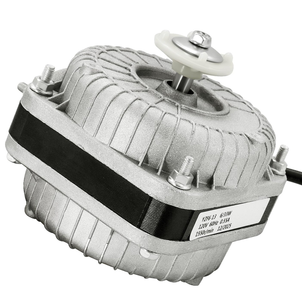 MOTOR VENTILADOR DE CONDENSADOR MONOFASICO PARA CONGELADOR 16W-110V
