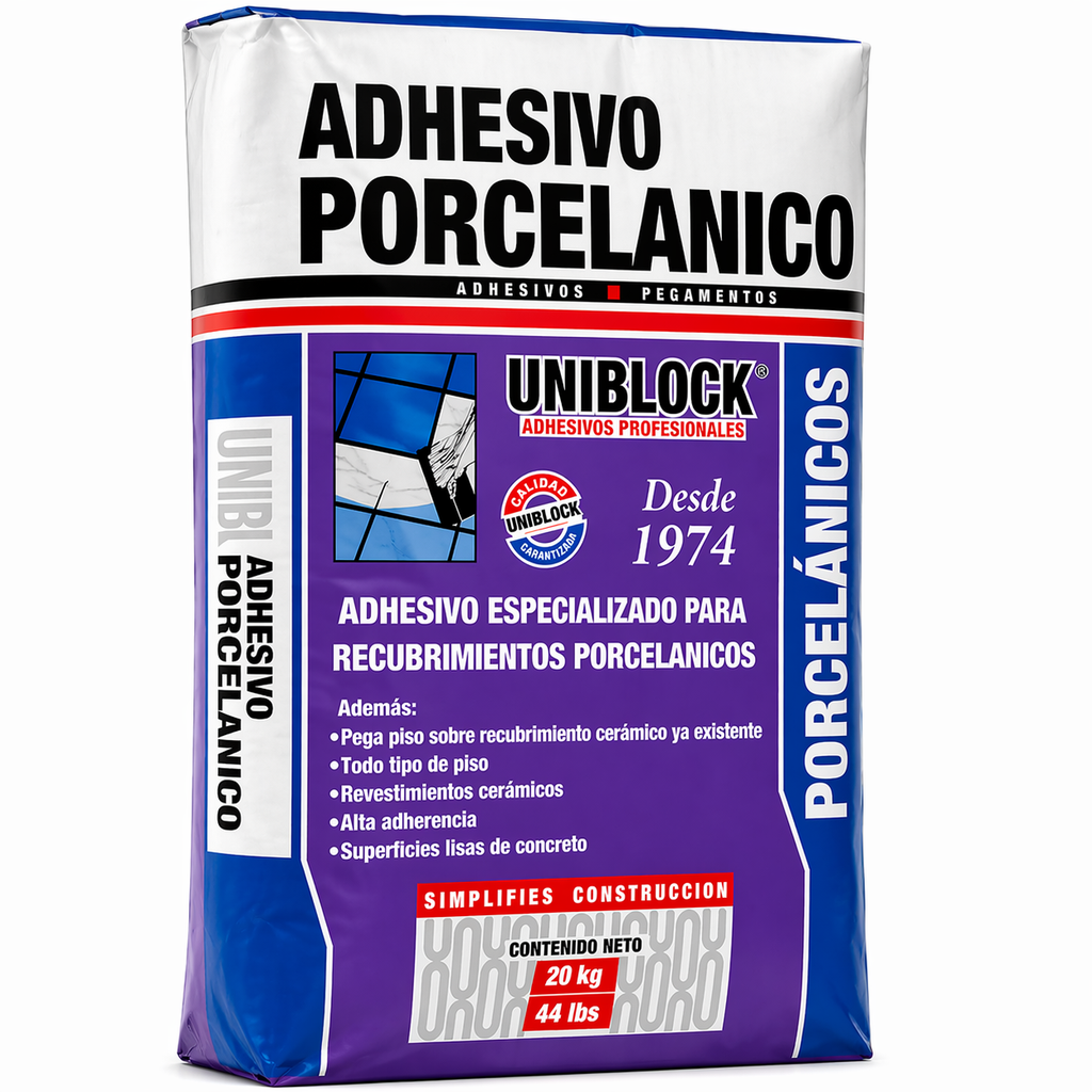 ADESIVO PORCELANICO PISO Y PISO SOBRE PISO