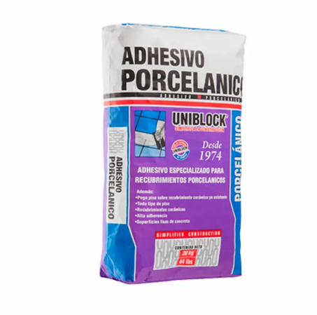 ADESIVO PORCELANICO PISO Y PISO SOBRE PISO