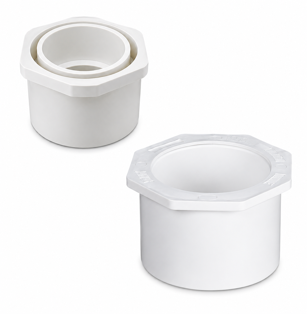 REDUCTOR PVC SIN ROSCA