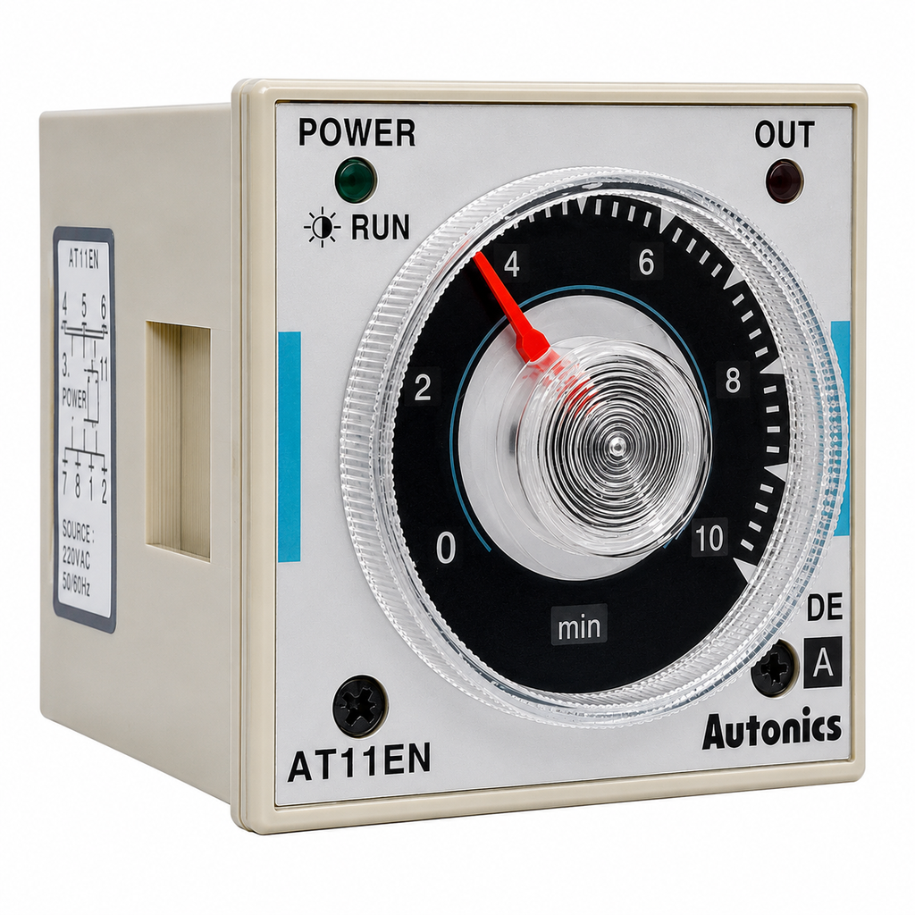 TIMER ANÁLOGO 24-240 AC/DC 8 PINES