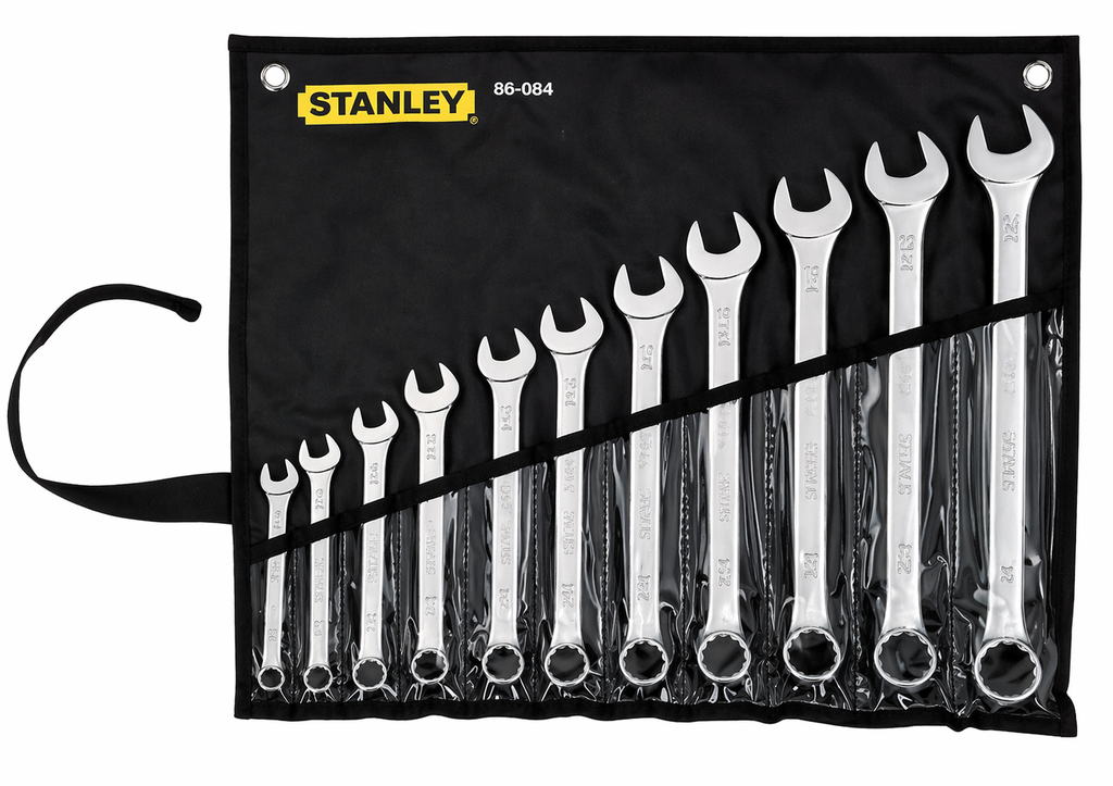 JUEGO DE LLAVES STANLEY COMPLETO 3/8-1 SET DE 11 PIEZAS