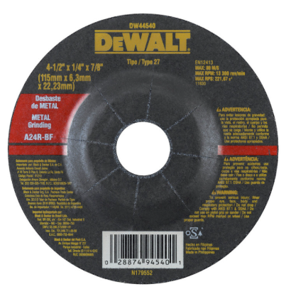 DISCO DE PULIR PARA  METAL