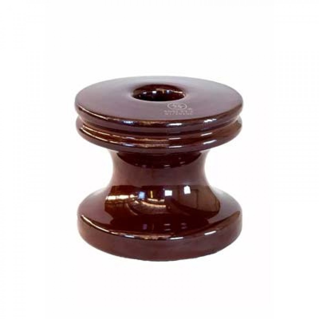 AISLADOR DE CERAMICA TIPO CARRETE