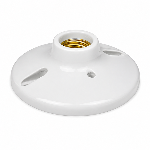 [E-212] ROCETA PLASTICA BLANCA