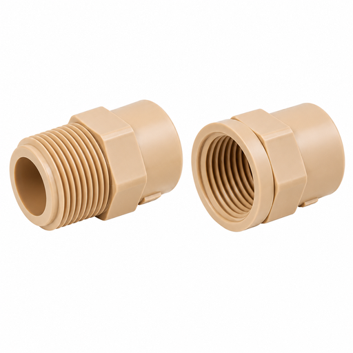 CONECTOR CPVC HEMBRA Y MACHO