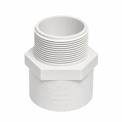 ADAPTADOR MACHO PVC