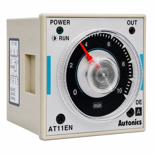 TIMER ANÁLOGO 24-240 AC/DC 8 PINES