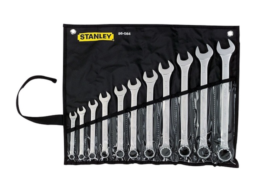 JUEGO DE LLAVES STANLEY COMPLETO 3/8-1 SET DE 11 PIEZAS