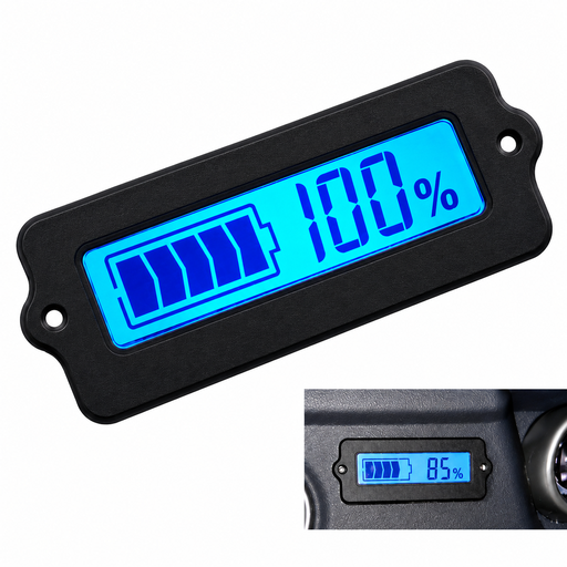 INDICADOR DE VOLTAJE Y CARGA DE  BATERIA