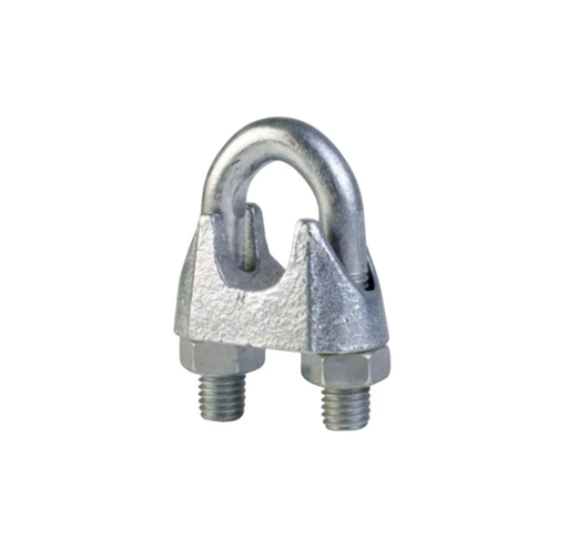 GRAPA PARA CABLE DE ACERO GALVANIZADO