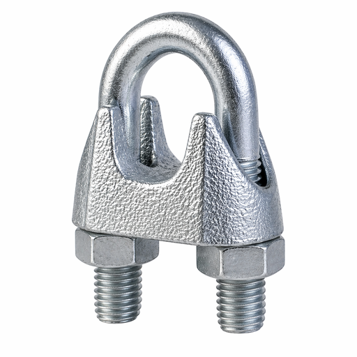 GRAPA PARA CABLE DE ACERO GALVANIZADO